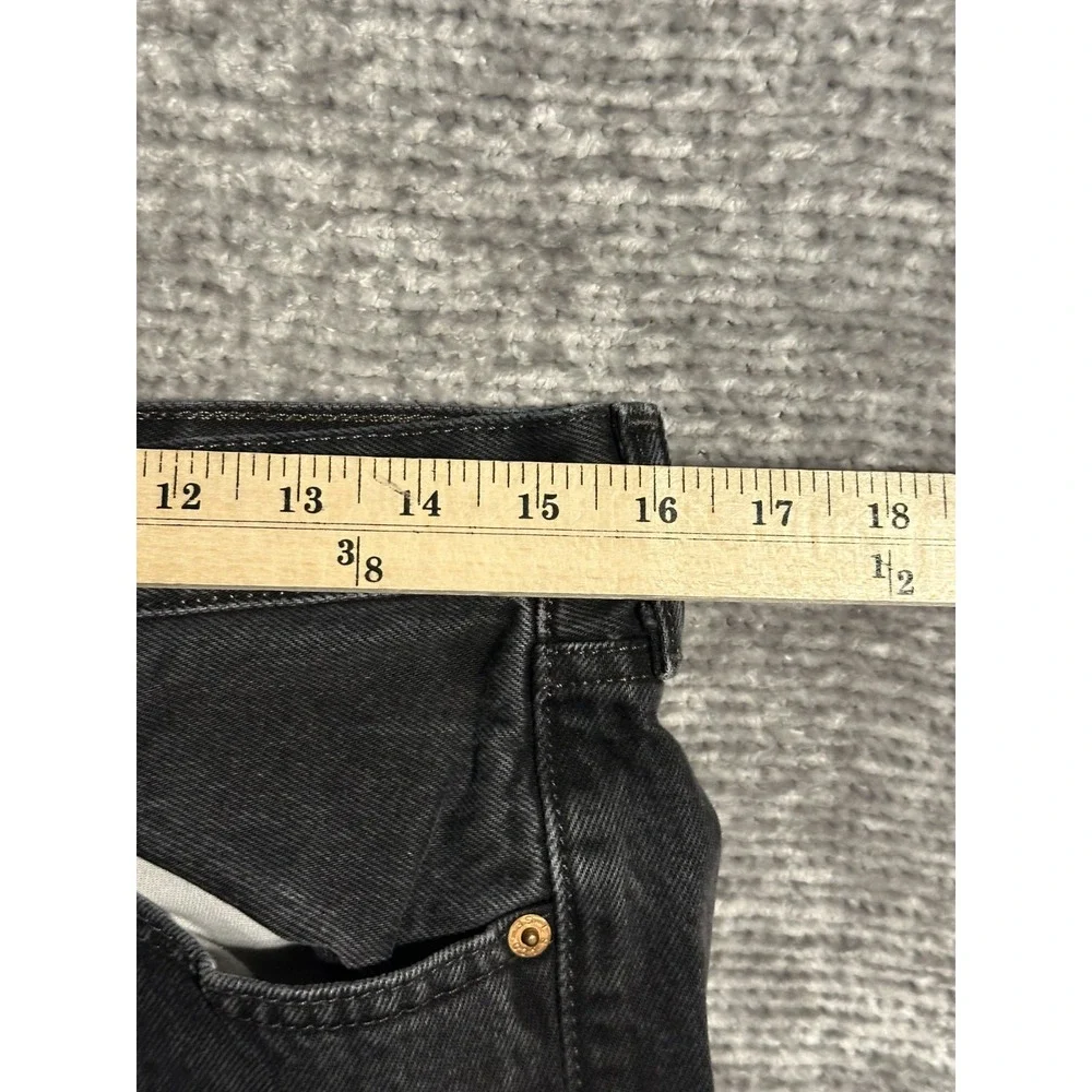 Levi's Men's 501 Slim Flex Fit Black Charcoal Jeans 32x32
